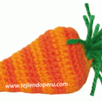 patron zanahoria crochet