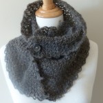 tricot crochet foulard