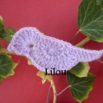 tricot crochet oiseau