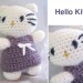tricot et crochet hello kitty