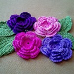 modele crochet fleur