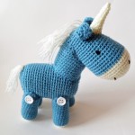 patron crochet unicornio