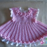 grille crochet robe bebe