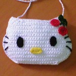 modele crochet sac hello kitty