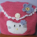 modele crochet sac hello kitty