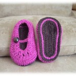 tuto crochet chaussons bebe