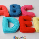 patron crochet letras