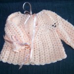 tricot crochet layette