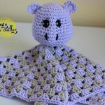 patron crochet hipopotamo