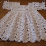 grille crochet robe bebe